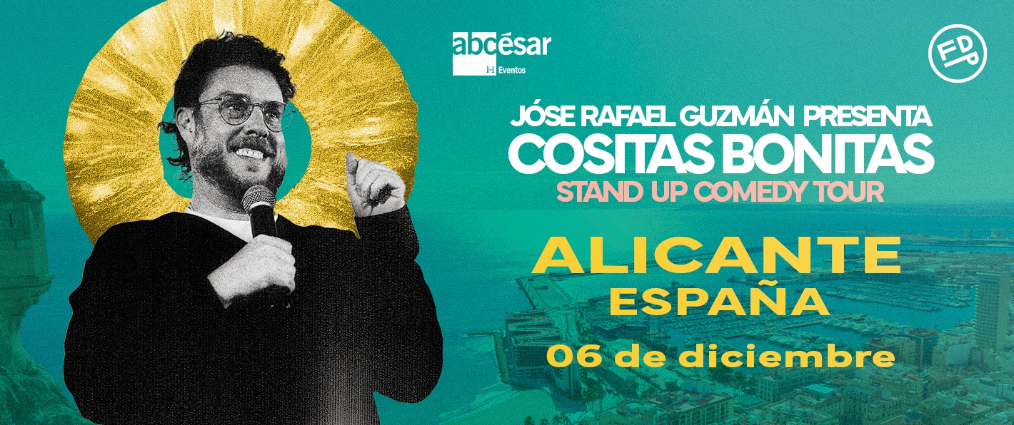 Jose Rafael Guzman presenta Cosas Bonitas (Alicante)